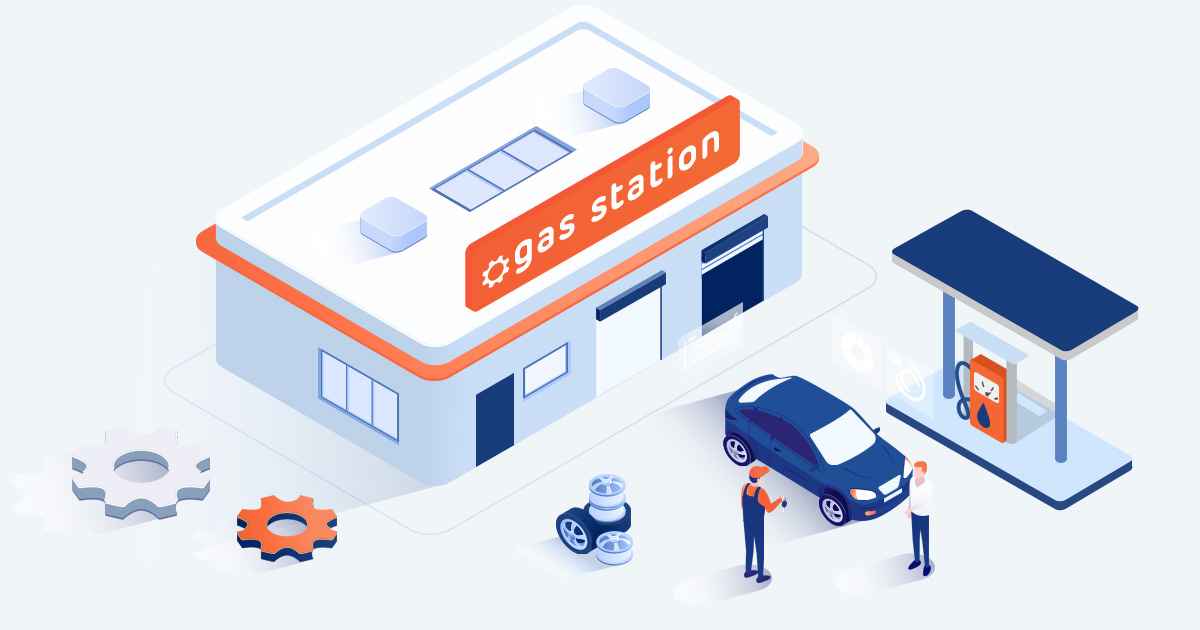 加油站連鎖2B型企業(yè)解決方案