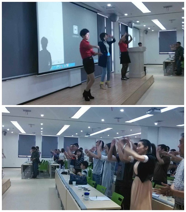 跳課間操，用飽滿的精神來吸取網(wǎng)絡(luò)營銷干貨