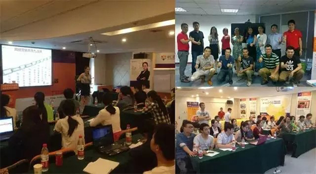 佛山、杭州、東莞、無錫、蘇州、深圳6個(gè)城市網(wǎng)絡(luò)營(yíng)銷九連環(huán)VIP輔導(dǎo)現(xiàn)場(chǎng)