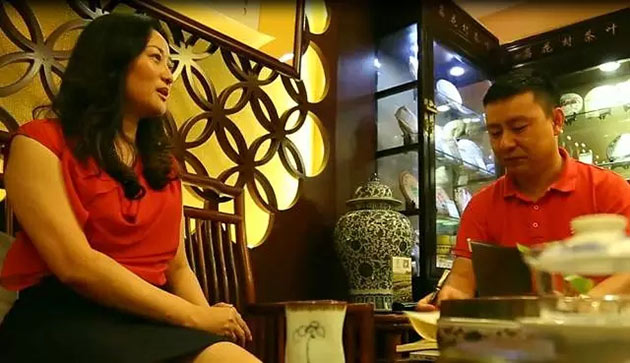 錢淼老師輔導(dǎo)李總做公司定位