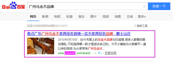 關(guān)鍵詞排名