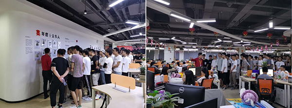 牛商網(wǎng)領(lǐng)導與校長進行溝通